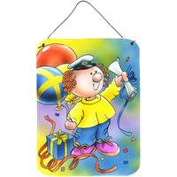 "Caroline's Treasures Graduate Wall or Door Hanging Prints APH6011DS1216, 16HX12W, Multicolor"