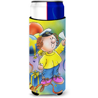 "Caroline's Treasures Graduation The Graduate Michelob Ultra Koozies for Slim Cans, Multicolor"