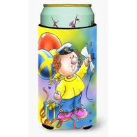 "Caroline's Treasures Graduation The Graduate Tall Boy Koozie Hugger, Multicolor"