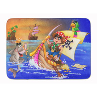 "Caroline's Treasures Boy Playing Piriate with Dolphin Floor Mat, 19"" x 27"", Multicolor"
