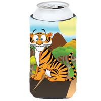"Caroline's Treasures APH7633TBC Tiger Tall Boy Koozie Hugger, Multicolor"