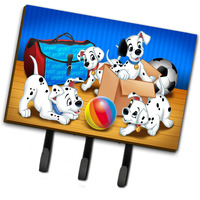 "Caroline's Treasures Dalmatians playing ball Leash or Key Holder APH9058TH68, Triple, Multicolor"