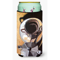 "Caroline's Treasures ARA0086TBC ""Coffee I by Roy Avis"" Tall Boy Beverage Insulator Hugger, Multicolor"