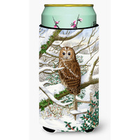 "Caroline's Treasures ASA2008TBC Tawny Owl Tall Boy Koozie Hugger, Multicolor"