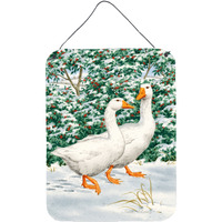 "Caroline's Treasures Geese Wall or Door Hanging Prints ASA2012DS1216, 16HX12W, Multicolor"