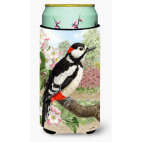 "Caroline's Treasures Woodpecker Tall Boy Koozie Hugger, Multicolor"