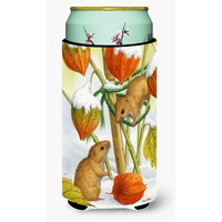 "Caroline's Treasures Harvest Mice Tall Boy Koozie Hugger, Multicolor"