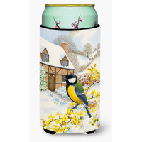 "Caroline's Treasures ASA2052TBC Great Tit Tall Boy Koozie Hugger, Multicolor"