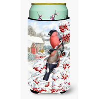 "Caroline's Treasures ASA2054TBC Eurasian Bullfinch Tall Boy Koozie Hugger, Multicolor"