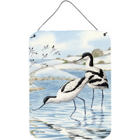 "Caroline's Treasures Avocets Wall or Door Hanging Prints ASA2056DS1216, 16HX12W, Multicolor"