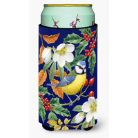 "Caroline's Treasures Eurasian Blue Tit Tall Boy Koozie Hugger, Multicolor"