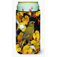 "Caroline's Treasures ASA2069TBC European Greenfinch Tall Boy Koozie Hugger, Multicolor"