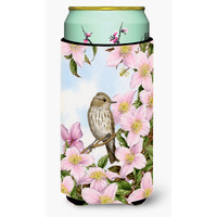 "Caroline's Treasures ASA2088TBC Spotted Flycatcher Tall Boy Koozie Hugger, Multicolor"