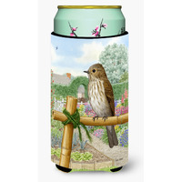 "Caroline's Treasures ASA2100TBC Spotted Flycatcher Tall Boy Koozie Hugger, Multicolor"