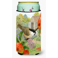 "Caroline's Treasures ASA2111TBC Coal Tits Tall Boy Koozie Hugger, Multicolor"