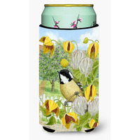 "Caroline's Treasures Coal Tit Tall Boy Koozie Hugger, Multicolor"