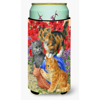 "Caroline's Treasures Kittens Tall Boy Koozie Hugger, Multicolor"