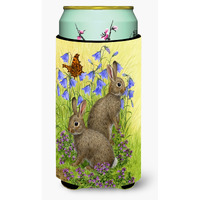 "Caroline's Treasures ASA2152TBC Rabbits Tall Boy Koozie Hugger, Multicolor"