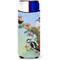 "Caroline's Treasures Woodpeckers Michelob Ultra Koozies for Slim Cans, Multicolor"
