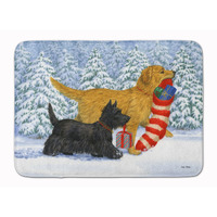 "Caroline's Treasures Golden Retriever Keep Up There Scottie Floor Mat, 19"" x 27"", Multicolor"