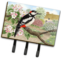 "Caroline's Treasures ASA2175TH68 Woodpecker Leash or Key Holder, Large, Multicolor"