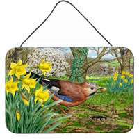 "Caroline's Treasures Jay Wall or Door Hanging Prints ASA2176DS812, 8HX12W, Multicolor"