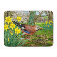 "Caroline's Treasures Jay Floor Mat, 19"" x 27"", Multicolor"