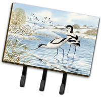 "Caroline's Treasures ASA2190TH68 Avocet Leash or Key Holder, Large, Multicolor"