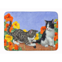 "Caroline's Treasures Kittens on Wall Floor Mat, 19"" x 27"", Multicolor"