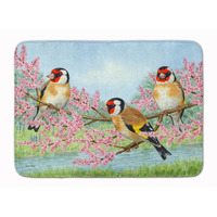 "Caroline's Treasures European Goldfinch Floor Mat, 19"" x 27"", Multicolor"