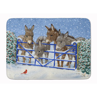 "Caroline's Treasures Donkeys and Cardinal Floor Mat, 19"" x 27"", Multicolor"