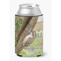 "Caroline's Treasures ASAD0680CC ""Tree creeper by Sarah Adams"" Can or Bottle Hugger, Multicolor"