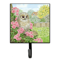 "Caroline's Treasures Tawny Owlet by Sarah Adams Leash or Key Holder ASAD0697SH4, Small, Multicolor"