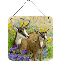 "Caroline's Treasures Chamois by Sarah Adams Wall or Door Hanging Prints ASAD0789DS66, 6HX6W, Multicolor"