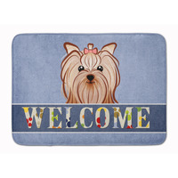 "Caroline's Treasures Yorkie Yorkishire Terrier Welcome Floor Mat, 19"" x 27"", Multicolor"