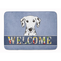 "Caroline's Treasures Dalmatian Welcome Floor Mat, 19"" x 27"", Multicolor"