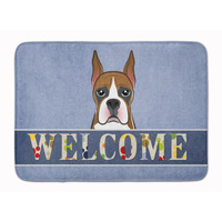 "Caroline's Treasures Boxer Welcome Floor Mat, 19"" x 27"", Multicolor"