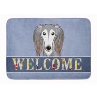 "Caroline's Treasures Saluki Welcome Floor Mat, 19"" x 27"", Multicolor"