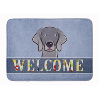 "Caroline's Treasures Weimaraner Welcome Floor Mat, 19"" x 27"", Multicolor"