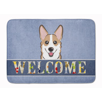 "Caroline's Treasures Sable Corgi Welcome Floor Mat, 19"" x 27"", Multicolor"