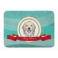 "Caroline's Treasures Golden Retriever Merry Christmas Floor Mat, 19"" x 27"", Multicolor"