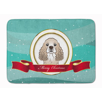 "Caroline's Treasures Cocker Spaniel Merry Christmas Floor Mat, 19"" x 27"", Multicolor"