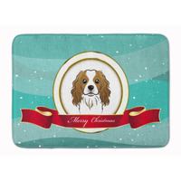 "Caroline's Treasures Cavalier Spaniel Merry Christmas, 19"" x 27"", Multicolor"