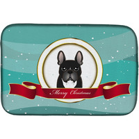 "Caroline's Treasures BB1537DDM Dish Drying Mat, 14"" x 21"", Merry Christmas"