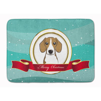 "Caroline's Treasures Beagle Merry Christmas Floor Mat, 19"" x 27"", Multicolor"