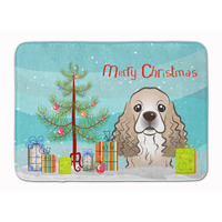 "Caroline's Treasures Christmas Tree and Cocker Spaniel Floor Mat, 19"" x 27"", Multicolor"
