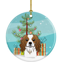 Caroline's Treasures Christmas Tree Cavalier Spaniel Ceramic Ornament