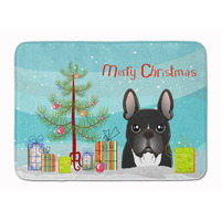 "Caroline's Treasures Christmas Tree and French Bulldog Floor Mat, 19"" x 27"", Multicolor"