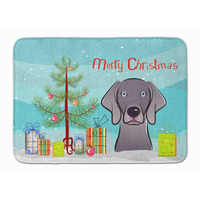 "Caroline's Treasures Christmas Tree and Weimaraner Floor Mat, 19"" x 27"", Multicolor"
