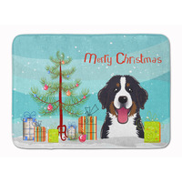 "Caroline's Treasures Christmas Tree and Bernese Mountain Dog Floor Mat, 19"" x 27"", Multicolor"